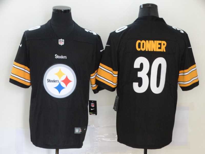 Nike Steelers 30 James Conner Black Team Big Logo Vapor Untouchable Limited Jersey,We sell and wholesale Nike Steelers 30 James Conner Black Team Big Logo Vapor Untouchable Limited Jersey on line form chian!